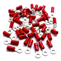 KONEKTOR OCZKOWY IZOLOWANY 4,3mm M4 100 SZT