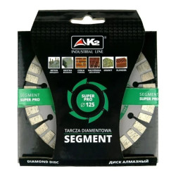 Tarcza diamentowa SEGMENT SUPER PRO do betonu 125mm