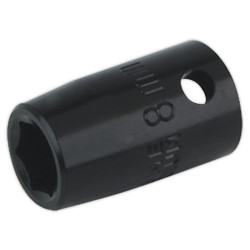 Sealey IS3808 Impact Socket 8mm 3/8&quot;sq Drive