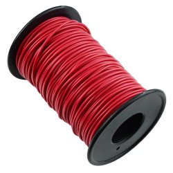 Red 32/0.2mm Stranded Copper Cable 50M