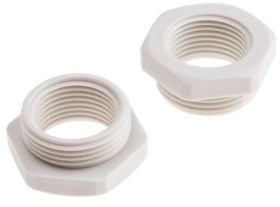 Adapter do dławnic kablowych, M25 → M20, materiał: Nylon 66, kolor: Szary, RS PRO