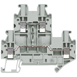 Siemens 8WH10200AF00 Dual port terminal 5.2mm screw beige 1pc