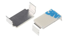 Spinka Do Kabli Zacisk Rozwierany, 10Mm, Materiał: Aluminium, Samoprzylepny,...