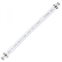 Przejście okienne Łącznik antenowy F (gniazdo / gniazdo) płaski 21cm