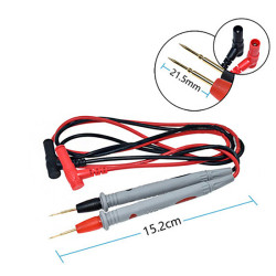 4mm Gold-Plated 20A Multimeter Test Leads