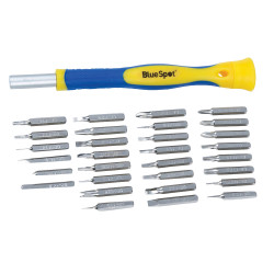 BlueSpot Tools 12612 Precision Driver Set of 31