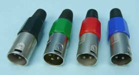 WT.MIKR.XLR 3-PIN NA KABEL 8-KĄTNY