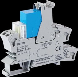 788-701 Solid-state relay module, IN: DC 24 V, OUT: DC 3 - 30 V, 5 A