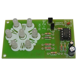 J-241 Dwukolorowy efekt swietlny zabawka, zasilanie 9V