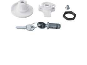 Zamek cylindryczny nr 405 univers do szaf IP44 FZ452N HAGER