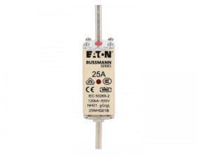 Wkładka bezpiecznikowa NH1 25A gL/gG 500V 25NHG01B