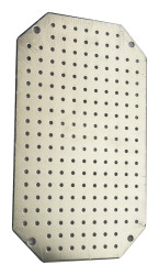 Akcesoria do obudów, 350mm x 270mm, materiał: Galvanised Steel, Fibox