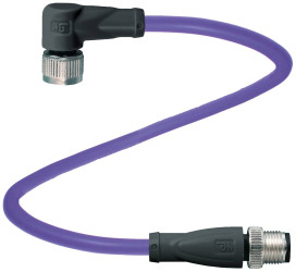 Pepperl+Fuchs 70137146 Złącze konfekcjonowane czujnika/aktuatora V15-W-VT10M-PUR-U/CAN-V15-G, piny: 5, 5, 10 m, 1 szt.