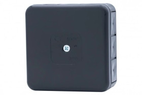 Puszka hermetyczna H55-S 85x85x37 IP55 12-wylotowa czarna