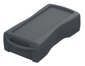 ABS enclosure, (L x W x H) 79.4 x 44.1 x 22.2 mm, graphite gray (RAL 7024), IP40, 82200124