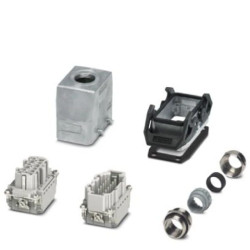 Zestaw łączników wtykowych HC-STA-B10PT-BWD-LT-M25-ELCAL 1416346