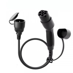 Adapter do stacji ładowania Akyga AK-SC-E28 Type2 / Schuko 16A 60cm