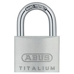 ABUS 54586 64TI/40mm TITALIUM&#x2122; Padlock Keyed Alike KA6411