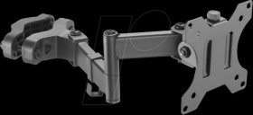 ICA-LCD-110BK Monitor bracket, one display, 17" - 32", 270 mm, mast mounting
