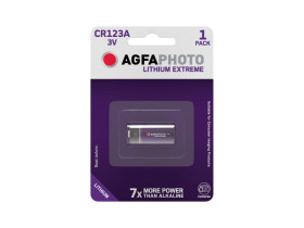 Bateria AgfaPhoto CR123 1szt./blist.