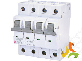 Wyłącznik nadprądowy C 32A 3P+N 6kA ETIMAT6 002146519 ETI