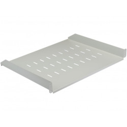 Półka stała do szafy RACK 19" 1U 400mm szara