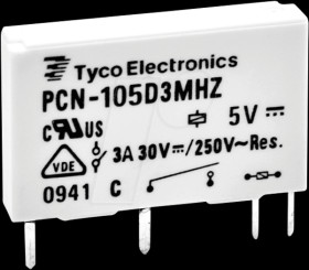 3-1461491-3 Power relay OEG Slimline, 12 V DC, 3 A.