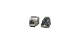 Złącze Ethernet Złącze RJ45 Cat6 Encitech Connectors, proste