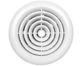 Wentylator domowy fi 100 230V 98m3/h 14W 34dB sufitowy 100PF okrągły (NV 10)