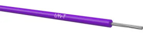 PVC-switching strand, LiYv-t, 0.14 mm², 18 x 0.10 mm, purple, outer Ø 1.1 mm, 760101410