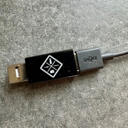 Travel Secure USB Data Blocker - A-to-A (black)