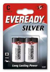 bateria cynkowo-węglowa Eveready Silver R14 C (producent Energizer) (blister) - 2 sztuki