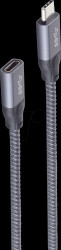 BS13-46150 USB 3.1 cable, C connector > C socket, 1.5 m