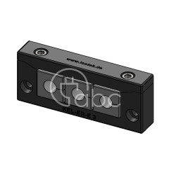 Rama przepustowa KEL-ER-E, na 3 moduły KT małe, czarna, 48258