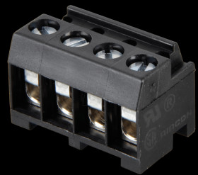 31007104 Plug-in terminal 4-pin, RM5mm