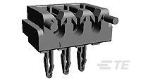 Złącze 15-pinowe raster: 2mm Męski Montaż na płytce drukowanej TE Connectivity