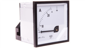 Amperomierz Analogowy 25/150A Tablicowy 72X72mm Ip50 C3 K=90 St. Ea17n...