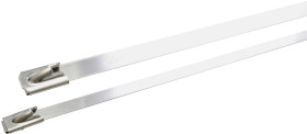 Opaski kablowe ze stali nierdzewnej WKK EDELSTAHL(304) 520x4,6mm ART005851, 520 mm, stal nierdzewna, 1 szt.