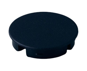 Pokrętło potencjometru Wałek okrągły Czarny OKW