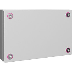 Rittal 1517000 Wall-Mount Enclosure 300x200x80 Steel Light Grey