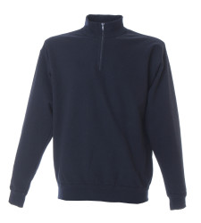 Sweter, 988550, Unisex, L, L, Granatowy, Bawełna 100