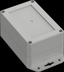 6U07120806619 Industrial housing, 120 x 80 x 60.2mm, IP66/IP68, light gray