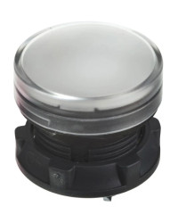 Główka lampki sygnalizacyjnej 22mm biała IP66 ZB5AV013