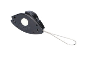 Uchwyt odciągowy FTTH, do kabli światłowodowych Extralink Fish