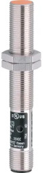 Inductive sensor, NPN, flush mounting M12, flush, 1 Form A (N/O), 36 V (DC), 250 mA, IF5619