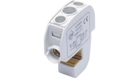 Zacisk Izolowany Szynowy Sbb 16 (86105) Simblock Szary 81550002