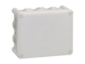 PLEXO IP55 Puszka prostokątna z przepustami 180x140x74 mm 092052 LEGRAND