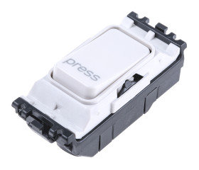 Moduł wkładki przełącznika, 10A, 1-biegunowy, IP2X, MK Electric