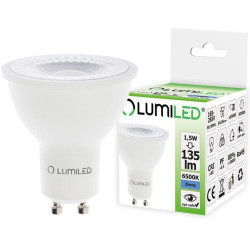 Żarówka LED GU10 1,5W = 15W 135lm 6500K Zimna 36 LUMILED