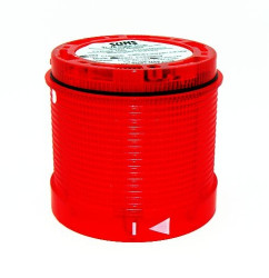 TL70-L24-R wieża sygnalizacyjna; kolor świecenia czerwony; zasilanie 24V